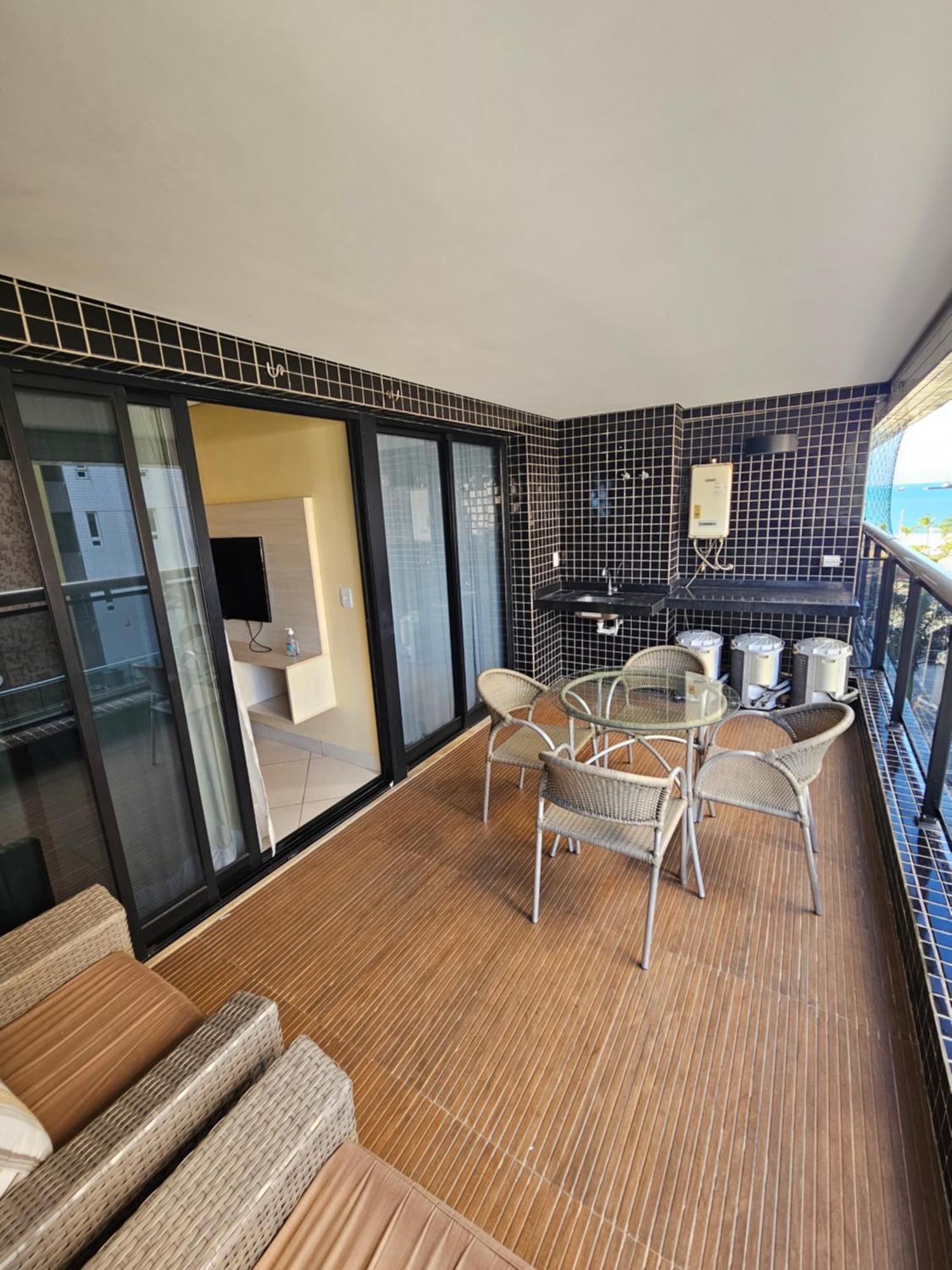 Apartamento Beira Mar Landscape By Wl Temporada ฟอร์ตาเลซา ภายนอก รูปภาพ